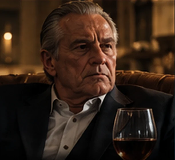Cinematic portrait interpretation of Big Jimmy Bizano